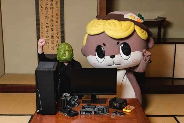 ゲーミングPCの自作をスタートするしんじょう君と守時さん